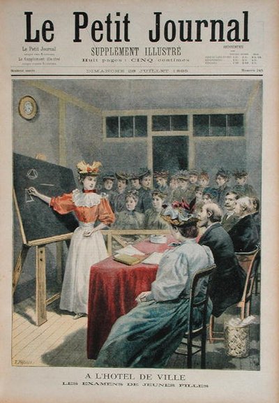 The Examination of Young Girls in the Town Hall, Paris by Oswaldo Tofani